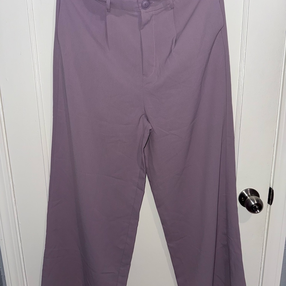 Women’s Purple Pants - Picture 2 of 6